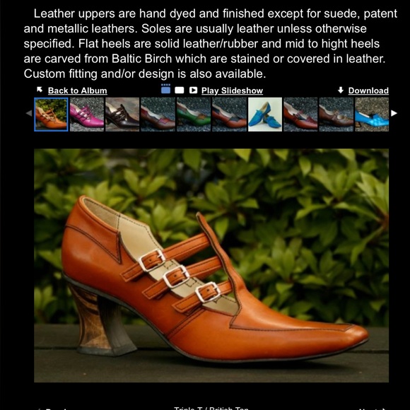 Ken Rice Vintage Triple T Buckled Loafer with Wooden Heel 🌵9 - Picture 12 of 12